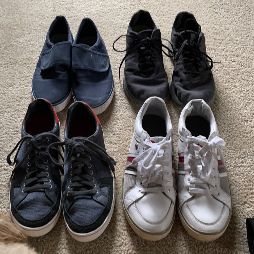 Original Penguin and Nike sneakers